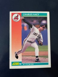 Charles Nagy Score 92 Baseball Card