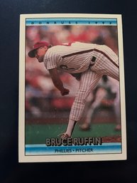 Bruce Ruffin Phillies Donruss 92 Baseball Card