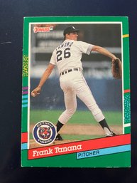 Frank Tanana Detroit Tigers Donruss 91 Baseball Card