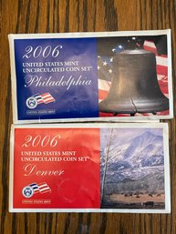 2006 Denver & Philadelphia United States Mint Uncirculated Coin Set