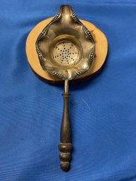 Antique Sterling Silver Tea Strainer