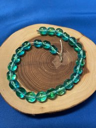 Vintage Green Uranium Beads