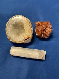 Misc Gemstone Collection Quartz, Orgonite, Selenite