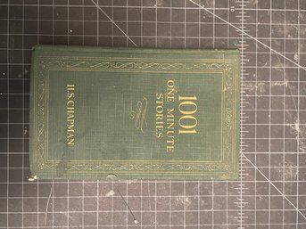 Vintage Book, 1001 1-minute Stories, 1927