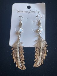 Feather Shaped Earrings