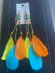 Feather Earrings