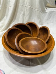 WOODCRAFTERY  LARGE BOWL