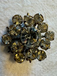 RHINESTONE BROOCH