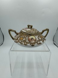 ANTIQUE VICTORIAN NIPPON SUGAR BOWL