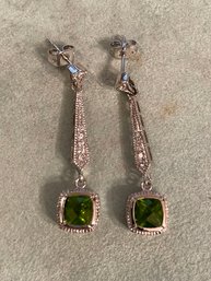 Cute Peridot Earrings