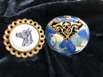Vintage Brooch And Pin