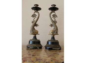 Bronze  Candle Sticks