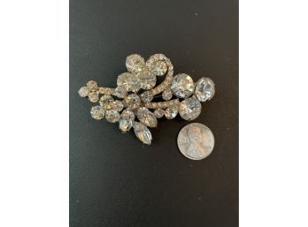 Vintage Rhinestone Brooch