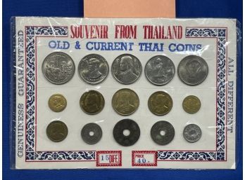 Old And New Thai Coins