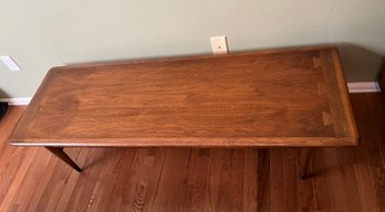 Lane MCM Walnut Dovetail Coffee Table