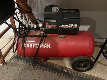 Sear Craftsman Air Compressor - 3 1/2 HP 25 Gallon Air Compressor