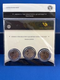 United States Mint America The Beautiful Grand Canyon 3 Coin Set