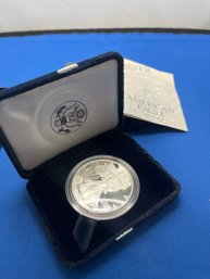 1996 American Eagle One Ounce Silver Uncirculated Coin