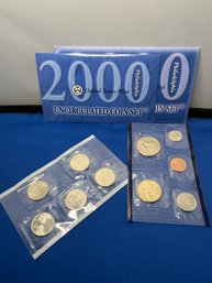 2000 United States Mint Uncirculated Coin Set - Philidelphia