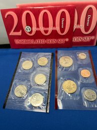 2000 United States Mint Uncirculated Coin Set - Denver