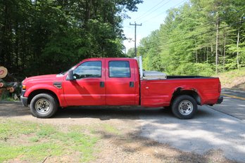 Diesel 2008 Ford F250 Quad Cab 8 FT Bed 2WD #1