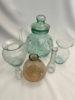 7 Assorted Vases