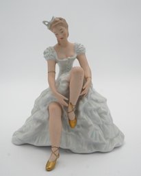 Antique Porcelain Ballet Dancer
