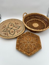 3 Assorted Baskets