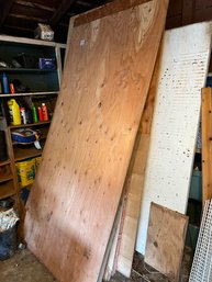 Assortment Of Plywood And Boards