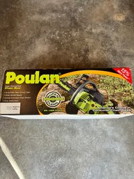 Poulan 14 Gas Powered Chainsaw New In Box