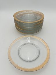 Decorative Gold Rim Plates