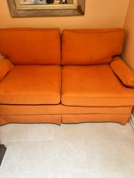 Vintage Orange Couch