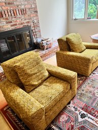 Funky Vintage Matching Sunflower Chairs