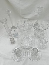 Assortment Of Crystal Ware