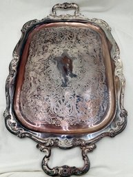 Silver Plated Serving Tray