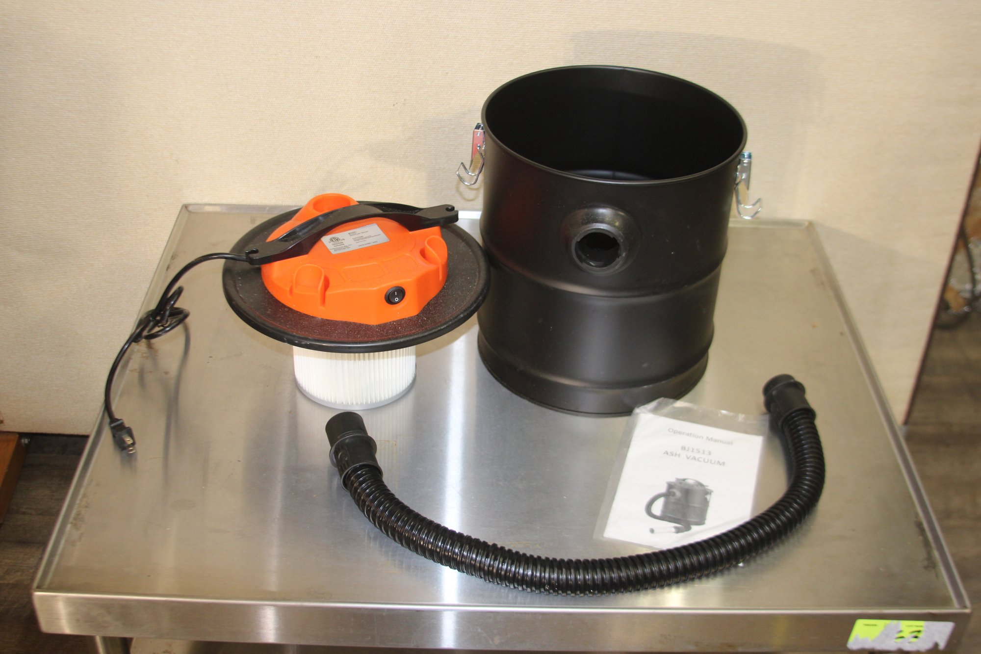 Ash Vac Intertek Model No. BJ1513 5004968 Brand New #20161 ...