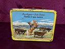 Roy Rogers & Dale Evans Double Bar Ranch Lunch Box Metal