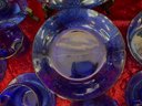 Forte Crisa Colbalt Blue Dishes Of Mexico 4 Salad Plates, 2 Soup Bowls, 5 Saucers, 4 Cups