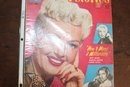 3 Magazines Motion Picture And Screen Stories Elizabeth Taylor, Betty Grabel, Marilyn Monroe, Lauren Bacall