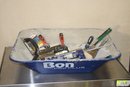Bon Pro Plus 30' Mortar Concrete Mixing Bin With Miscellaneous Tools Included