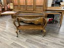 RomWeber French Provincial King Louis Serve Bar Side Board Immaculate Pristine, With Out Fading Or Scratches