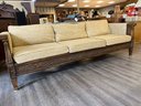 RomWeber  Viking Oak Grapevine Sofa Mint Condition No Rips, Stains Or Tears, 26' X 87' X 31.5' 17' To Seat