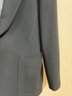 Wool Blazer Black Button Marked BMD (Material And Size Unmarked) Likely Cashmere, Possibly Size 10-12