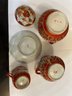 Antique Japanese Cream Sugar Tea Cup And Saucer Set