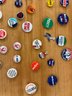 Vintage Political Pins Amazing Box Lot Of Approx 470