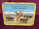 Roy Rogers & Dale Evans Double Bar Ranch Lunch Box Metal