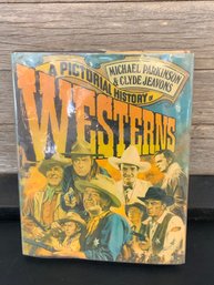 Vintage A Pictorial History Of Western Film Hardcover Michael Parkinson And Clyde Jeavons