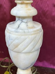 1920's Marble Table Lamp 16' Height 4' Base