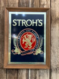 Stroh's Mirrored Bar Sign 20' X 15'