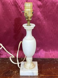 1920'S Marble Table Lamp 12' Height 3.5' Base